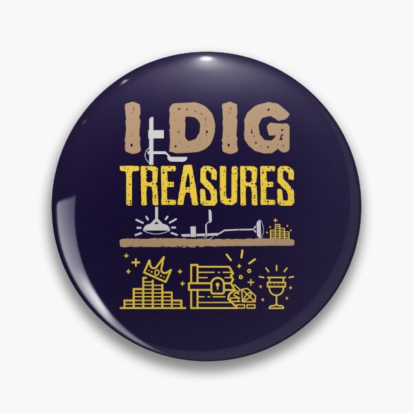 Item preview, I Dig Treasures Metal Detecting Detector designed and sold by jaygo.