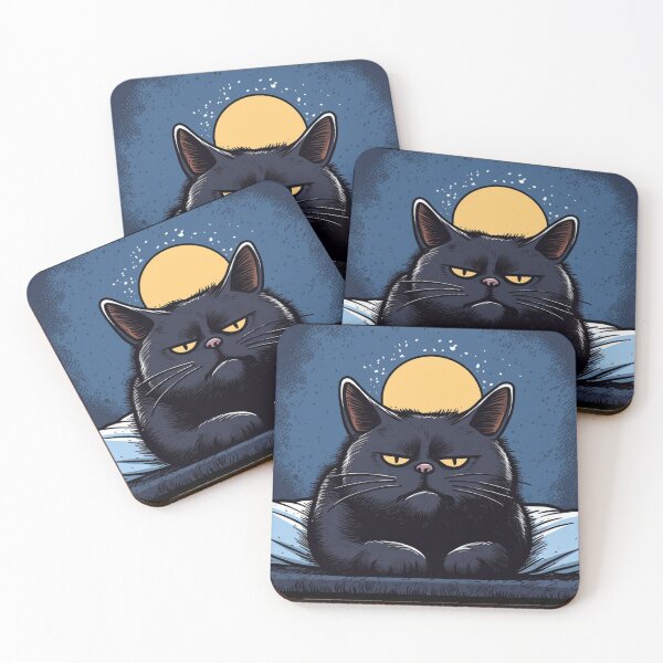 Item preview, Lazy cat: nighttime companion designed and sold by MyMerryMary.