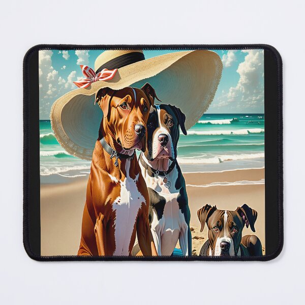 Item preview, 3 Pitbulls on vacation designed and sold by Shiwwa.