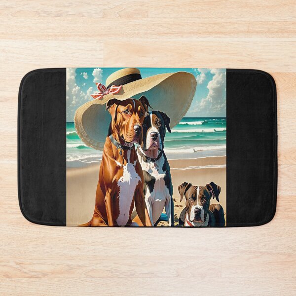 Item preview, 3 Pitbulls on vacation designed and sold by Shiwwa.