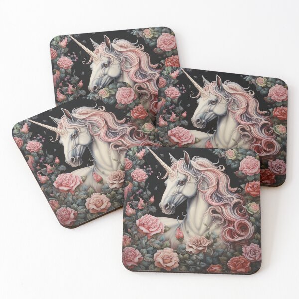 Item preview, White unicorn designed and sold by BloodRubyz.