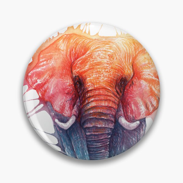 Item preview, Thembo the Funky Rainbow Elephant designed and sold by Charlene Goldsmith.