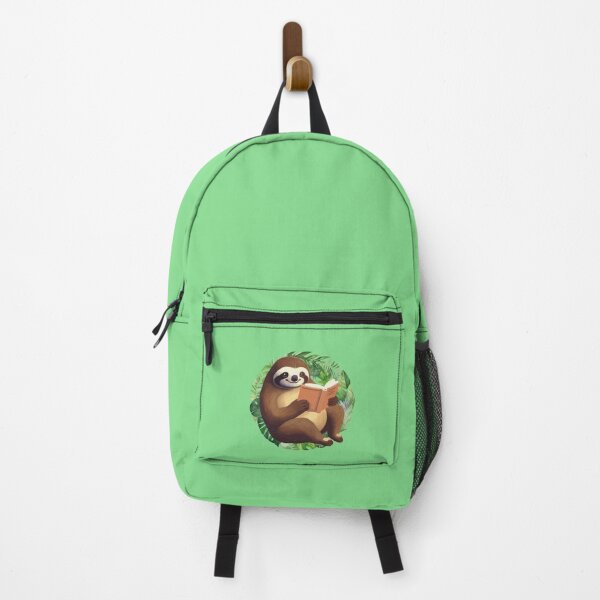 Item preview, sloth reads designed and sold by DerSenat.