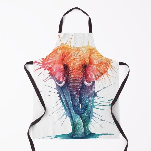 Item preview, Thembo the Funky Rainbow Elephant designed and sold by Charlene Goldsmith.