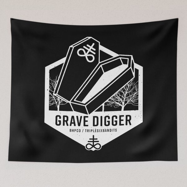 Item preview, GRAVE DIGGER BAND designed and sold by AdamsKehinde.