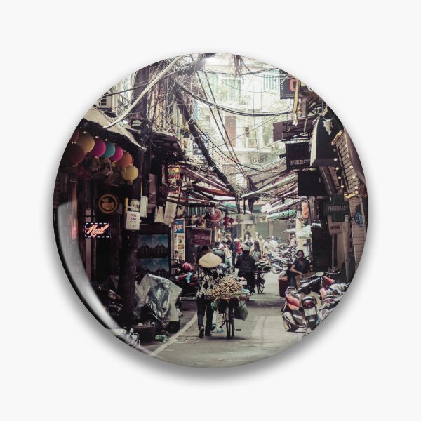 Item preview, Hanoi Side street, Vietnam designed and sold by JoSowden.
