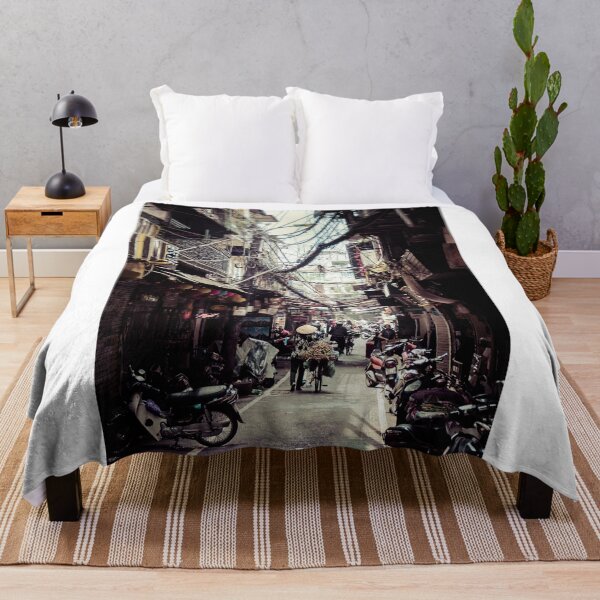 Item preview, Hanoi Side street, Vietnam designed and sold by JoSowden.
