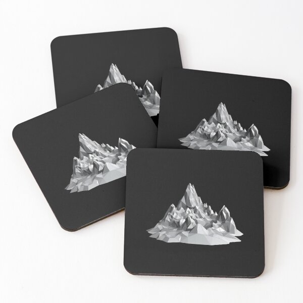 Artikelvorschau, Berge polygonal entworfen und verkauft von DerSenat.
