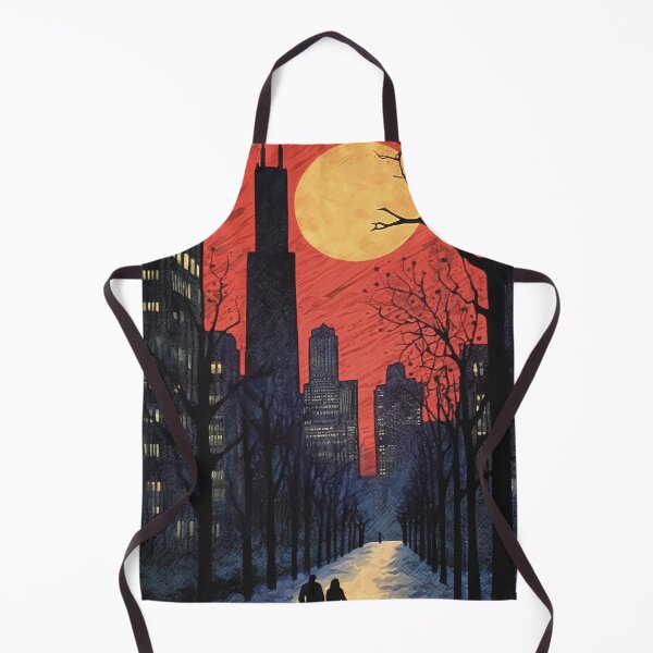 Item preview, Chicago, Moonlight walk designed and sold by BokeeLee.