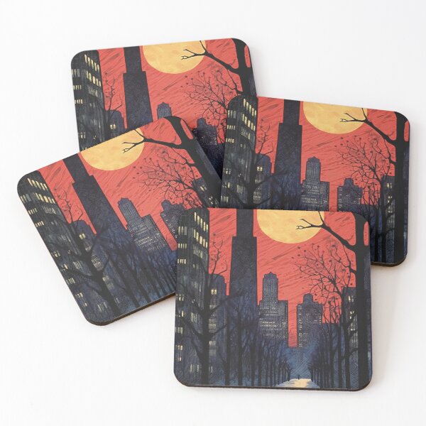 Item preview, Chicago, Moonlight walk designed and sold by BokeeLee.