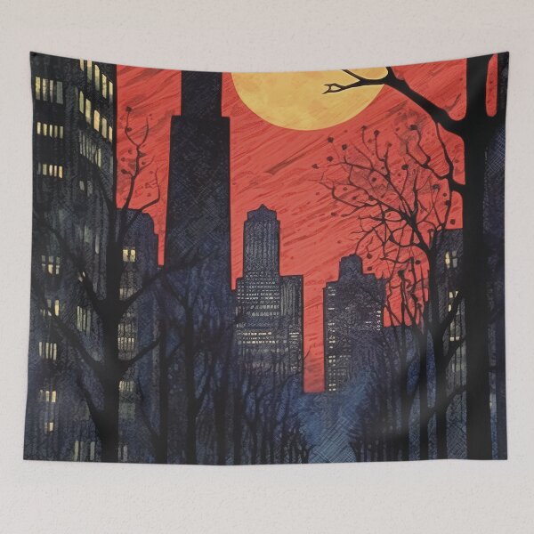 Item preview, Chicago, Moonlight walk designed and sold by BokeeLee.