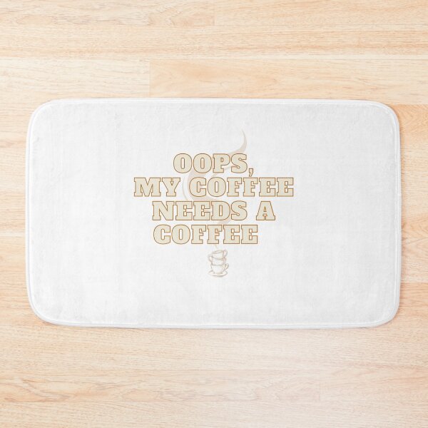 Item preview, Oops My Coffee Needs a Coffee Minimalist Cute Beans Aesthetic Simple Trending Gift Coffeeholic caffeine designed and sold by Winterlock.