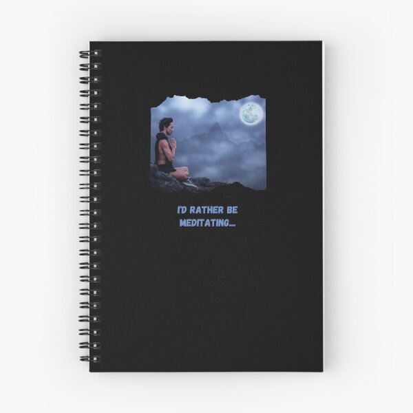 Item preview, I'd Rather Be Meditating - mystical sky designed and sold by RadiantLake.