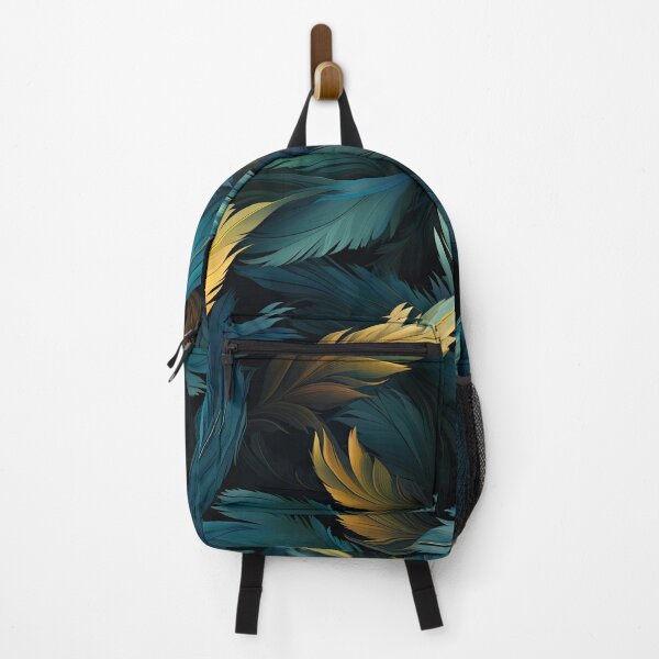Item preview, Abstract Blue Feathers: Seamless Pattern Design designed and sold by buruburubur.