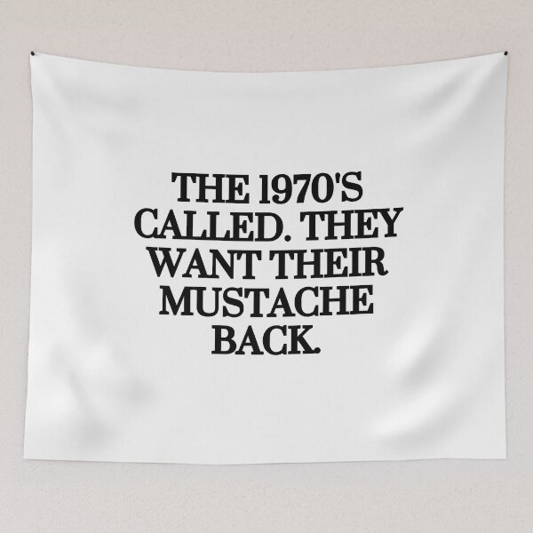 Item preview, 1970's Mustache designed and sold by CarleLS.