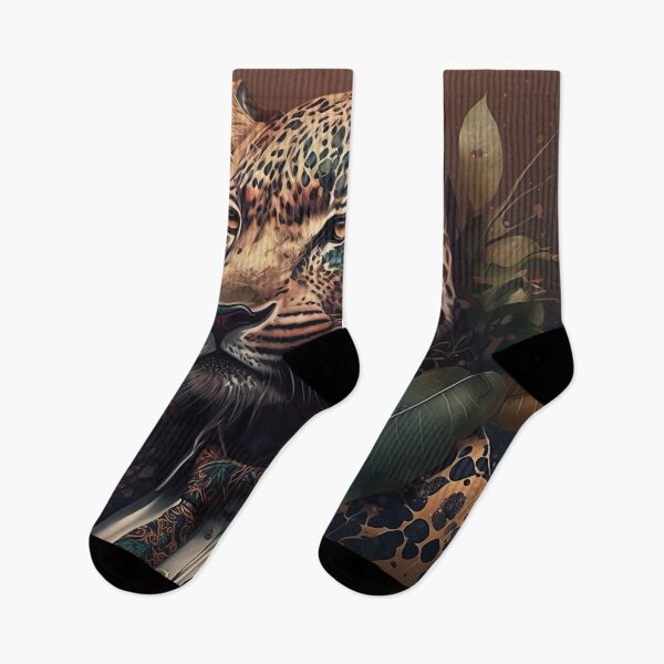 Artikelvorschau, Fantastisch surrealistischer Leopard entworfen und verkauft von Pflugart.