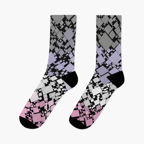 Item preview, Funky Trippy Geometric Retro Mod Digital Abstract Cupiosexual Pride Flag designed and sold by Chaos Queery.