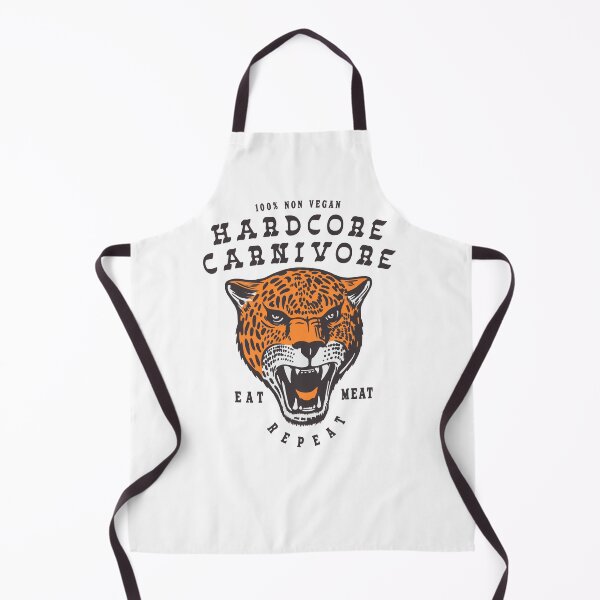 Item preview, Hardcore Carnivore - 100% Non Vegan - Eat Meat Repeat designed and sold by OnePresnt.