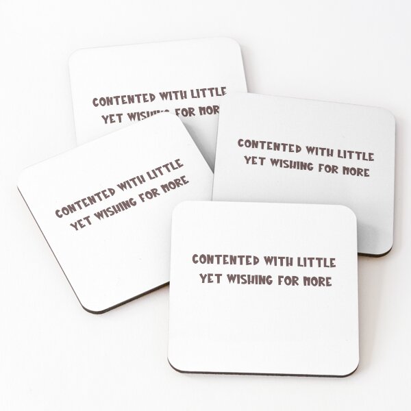 Item preview, Charles Lamb's Wisdom - Contented Yet Aspiring Quote Design designed and sold by wordartistry.