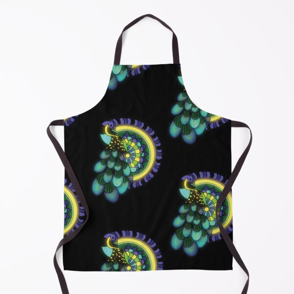Item preview, Glowing Peacock designed and sold by AllGenDesigns.