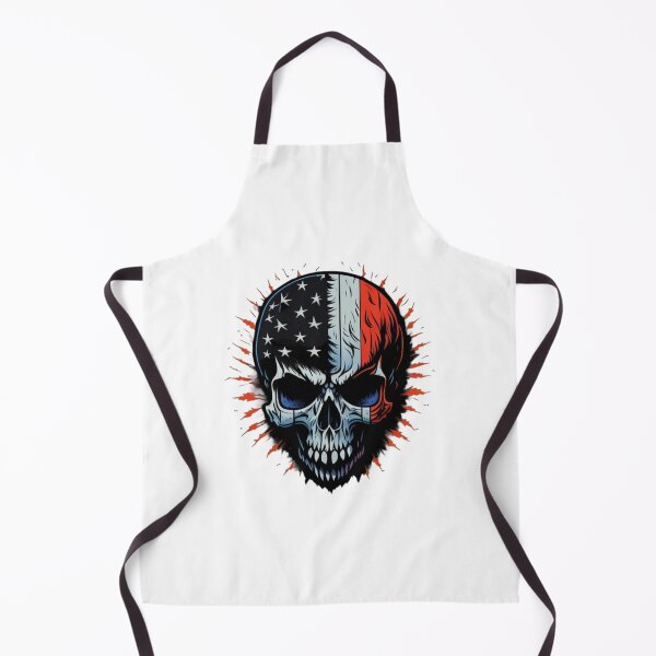 Item preview, American Flag skull designed and sold by Fatkid11.