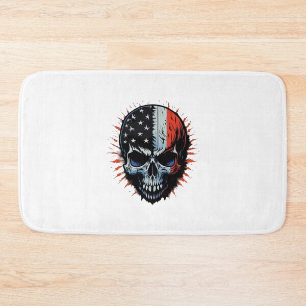 Item preview, American Flag skull  designed and sold by Fatkid11.