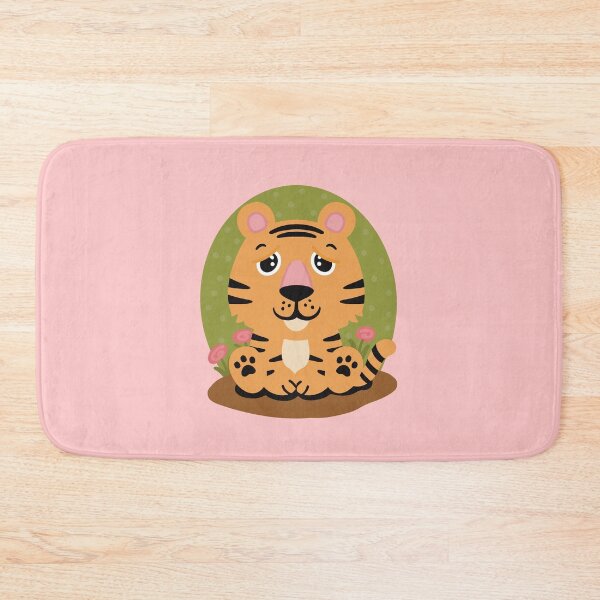 Item preview, Cute little tiger in the flower meadow designed and sold by marina63.