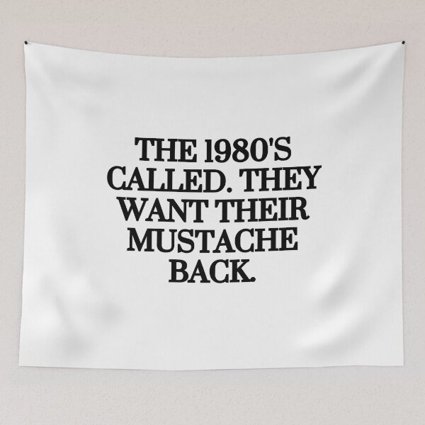 Item preview, 1980's Mustache designed and sold by CarleLS.