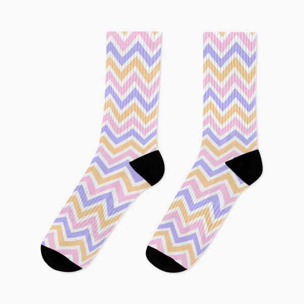 Item preview, Chevron Pattern. Pastel Purple Pink Orange color designed and sold by Aetherier.