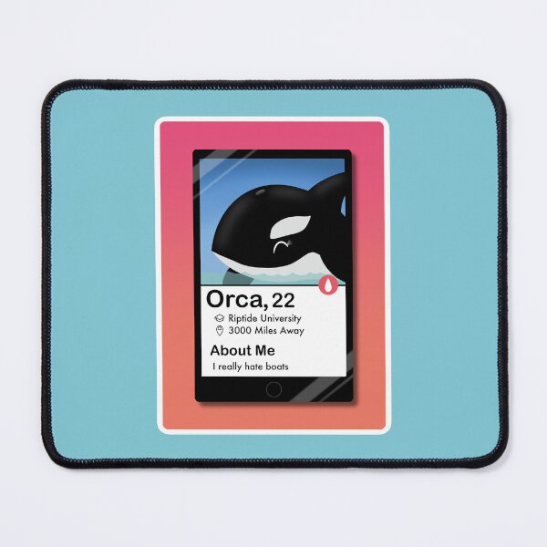 Item preview,  Dating Is Hard - orca whale on a dating app looking for love designed and sold by WatershipBound.