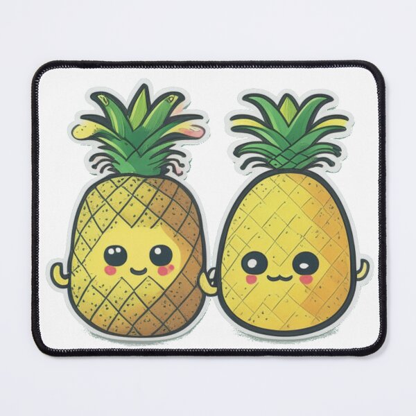 Item preview, Cute Pineapple Holding Hands T-Shirt Sticker Love designed and sold by booblegum.