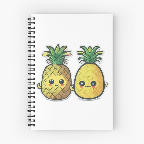Item preview, Cute Pineapple Holding Hands T-Shirt Sticker Love designed and sold by booblegum.