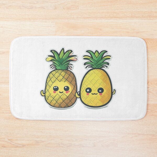 Item preview, Cute Pineapple Holding Hands T-Shirt Sticker Love designed and sold by booblegum.