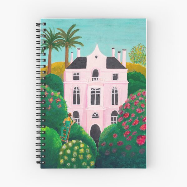 Item preview, The gardener on the pink House designed and sold by Rachelare.
