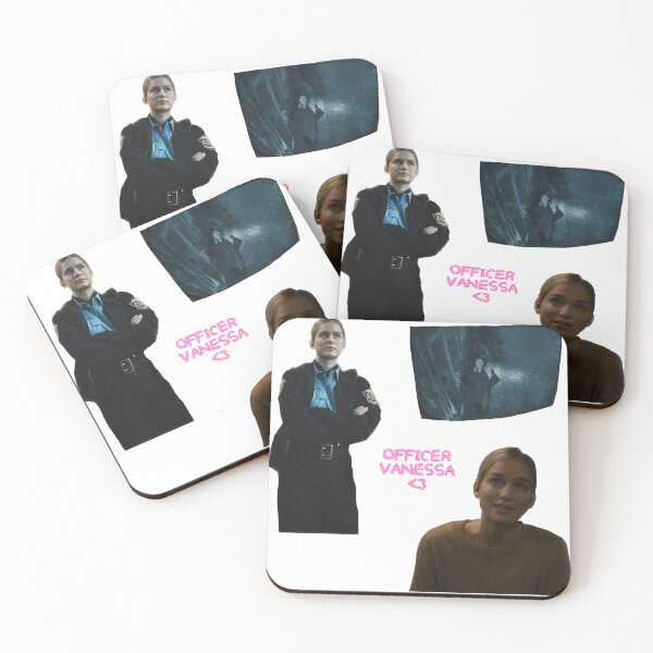 Item preview, OFFICER VANESSA STICKER PACK designed and sold by freakydeakydraw.