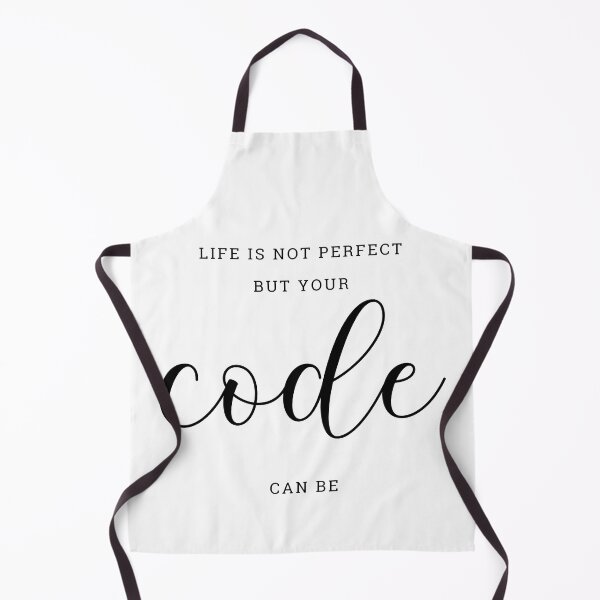 Item preview, Life Is Not Perfect But Your Code Can Be, Computer Science Gift designed and sold by GardenistaShop.