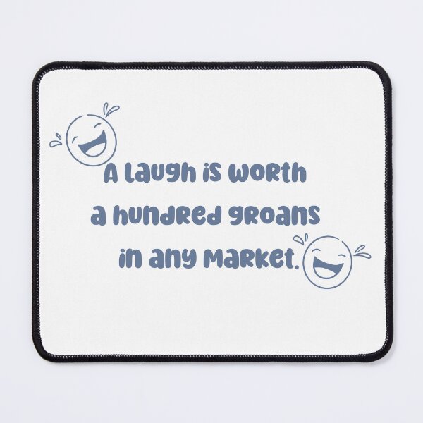Item preview, Power of Laughter - Charles Lamb's Inspirational Quote Design designed and sold by wordartistry.