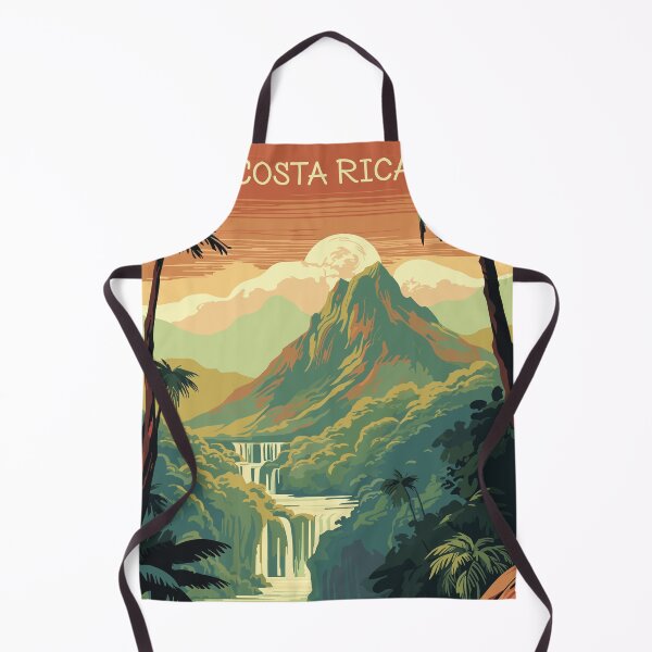 Item preview, Costa Rica, Travel Poster designed and sold by BokeeLee.