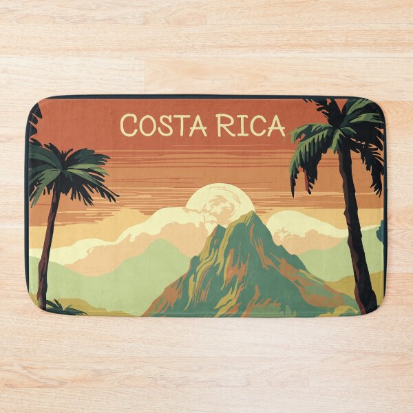 Item preview, Costa Rica, Travel Poster designed and sold by BokeeLee.