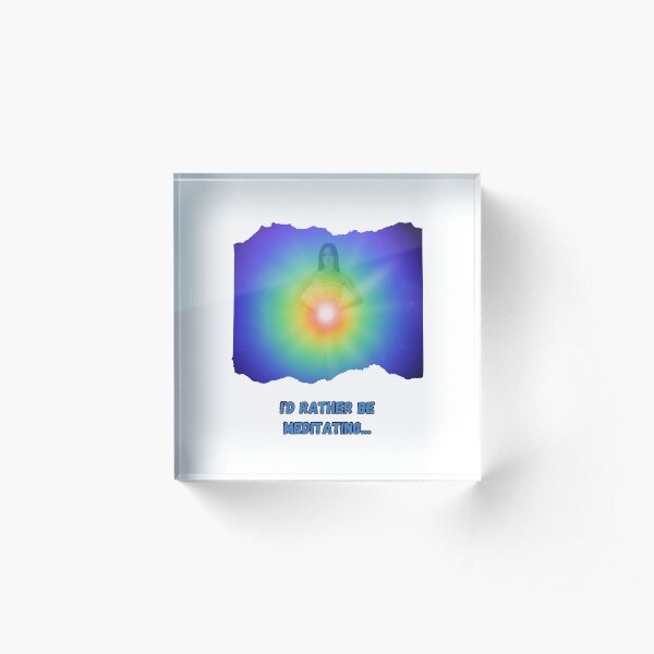 Aperçu de l'œuvre Je méditerais plutôt - Boule lumineuse créée et vendue par RadiantLake.