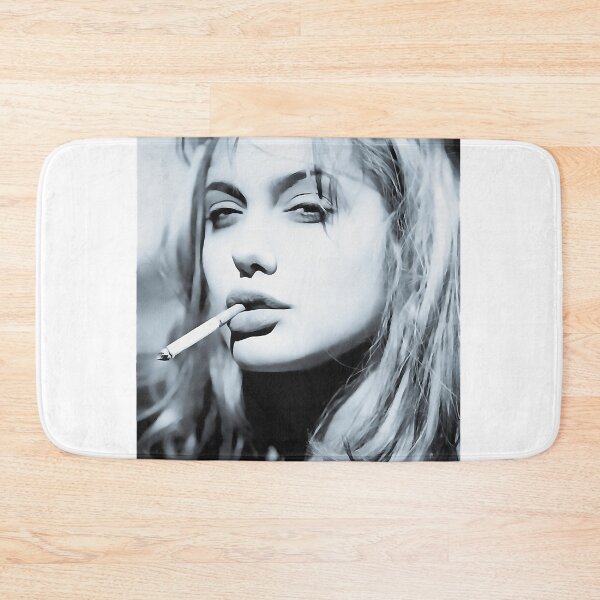 Item preview, Angelina Jolie Rough Silver Print Gifts Fitted Scoop designed and sold by storey-kera.