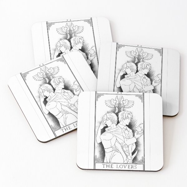 Item preview, Carrow's Tarot - The Lovers designed and sold by CarrowBrown.