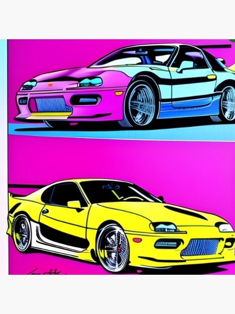 cute race car anime poster | OpenArt