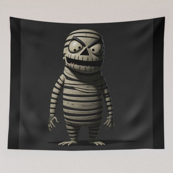 Item preview, Goofy Looking Halloween Mummy designed and sold by likbatonboot.