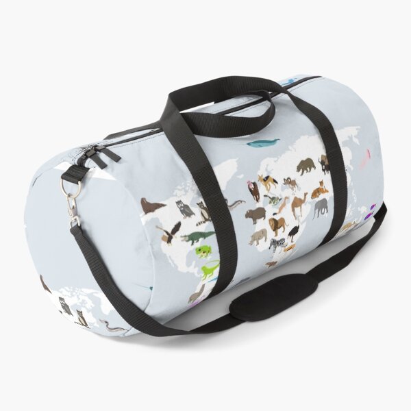 Item preview, Kids World Map Animals designed and sold by idovedesign.