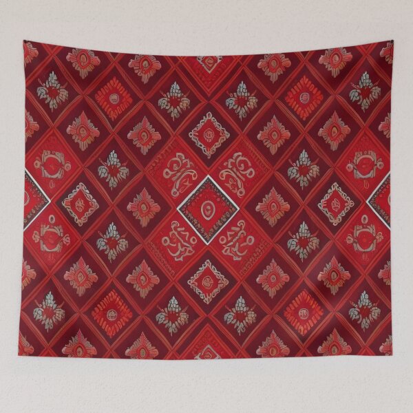 Item preview, Red Paisley Bandana Seamless Pattern designed and sold by Matt_Smith.