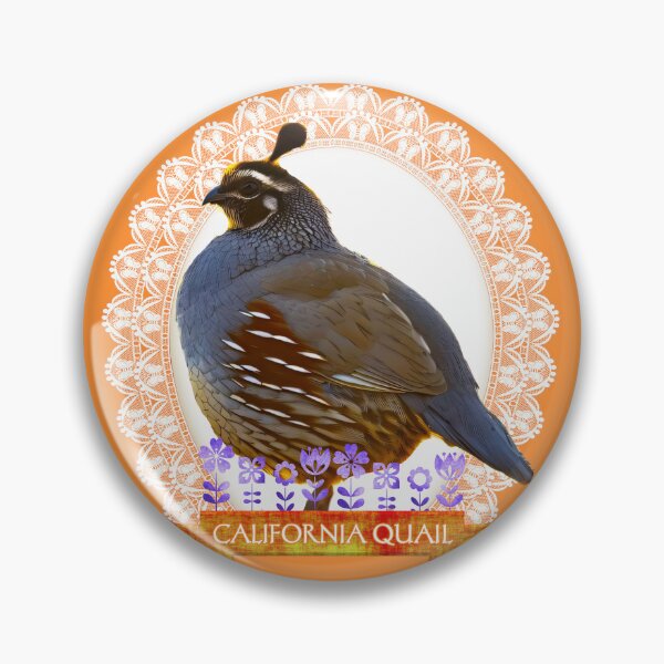 Item preview, Exquisite California Quail  designed and sold by EclecticCharm.