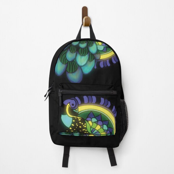 Item preview, Glowing Peacock designed and sold by AllGenDesigns.