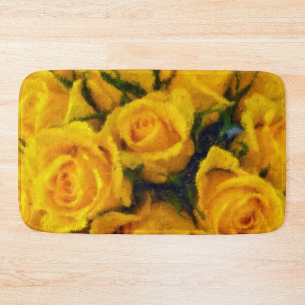 Item preview, Yellow Roses Painting designed and sold by BluestPeony.