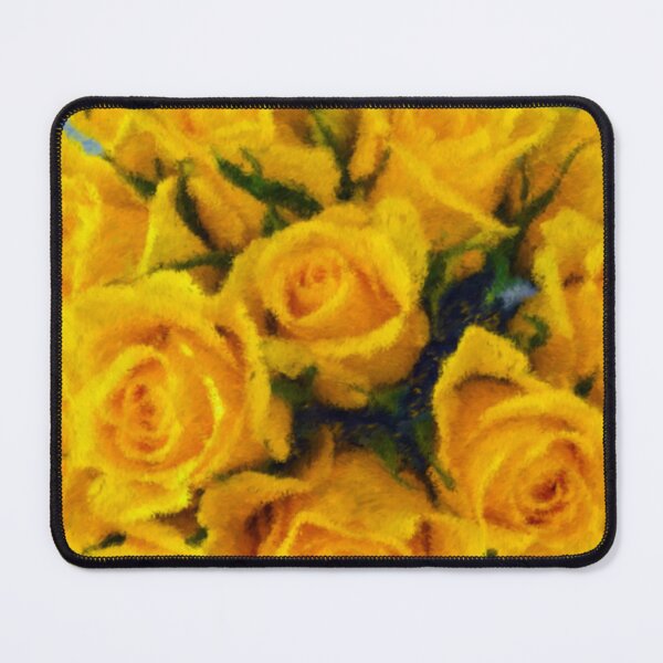 Item preview, Yellow Roses Painting designed and sold by BluestPeony.